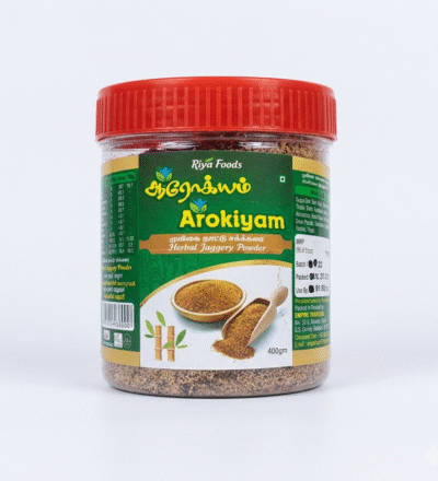 AROKIYAM HERBAL JAGGERY 400G