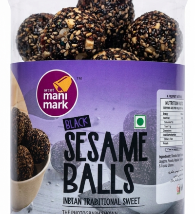 Mani Mark Black Sesame Balls