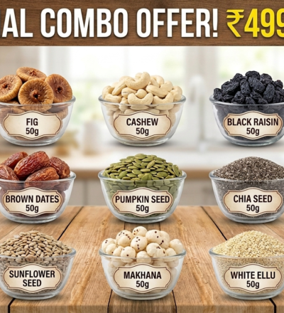 499 Combo(Nuts + Dryfruits + SEEDS)
