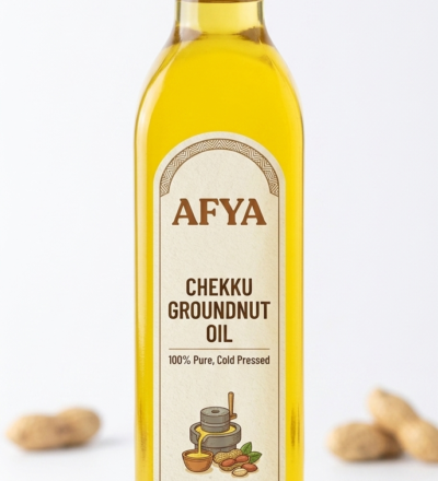 Afya chekku groundnut oil